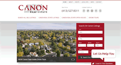 Desktop Screenshot of canonre.com