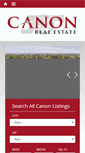 Mobile Screenshot of canonre.com